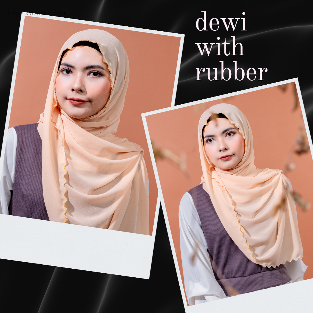 Dewi Sulam with Rubber
