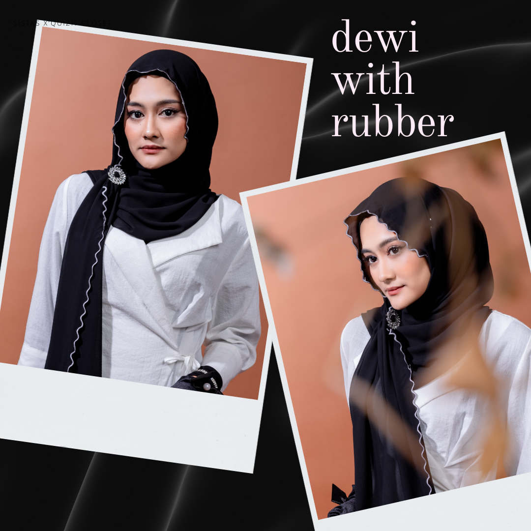 Dewi Sulam with Rubber