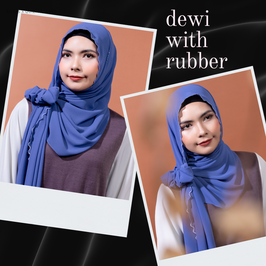 Dewi Sulam with Rubber