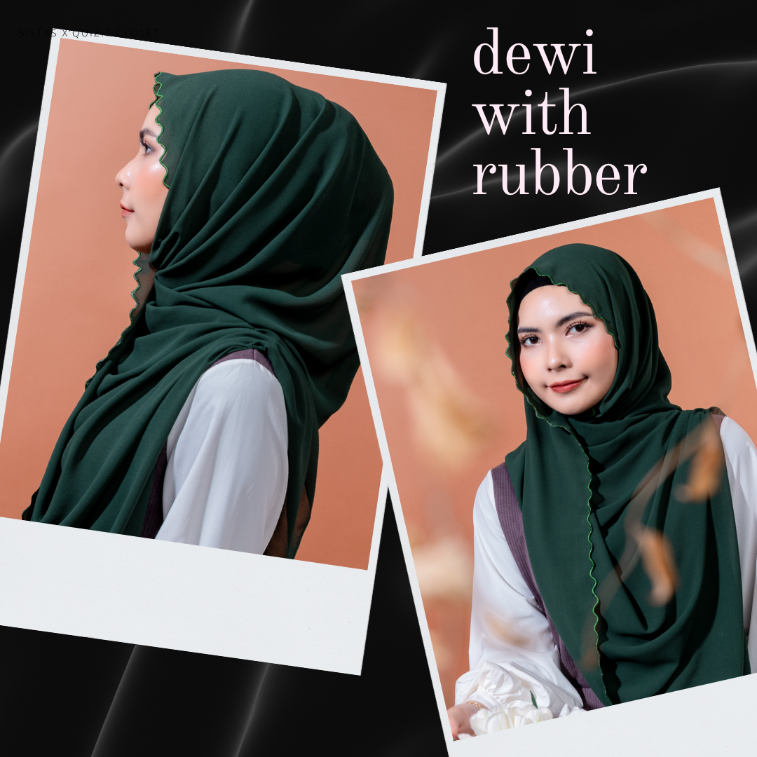 Dewi Sulam with Rubber