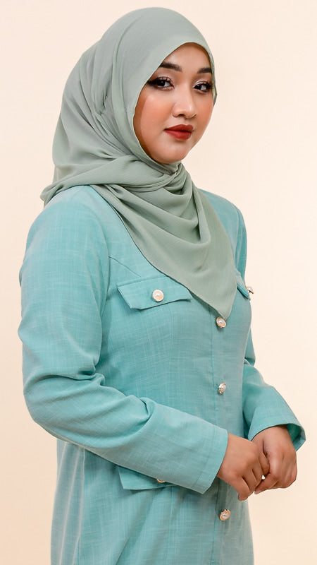 Plain Premium Korean Crinkle Chiffon