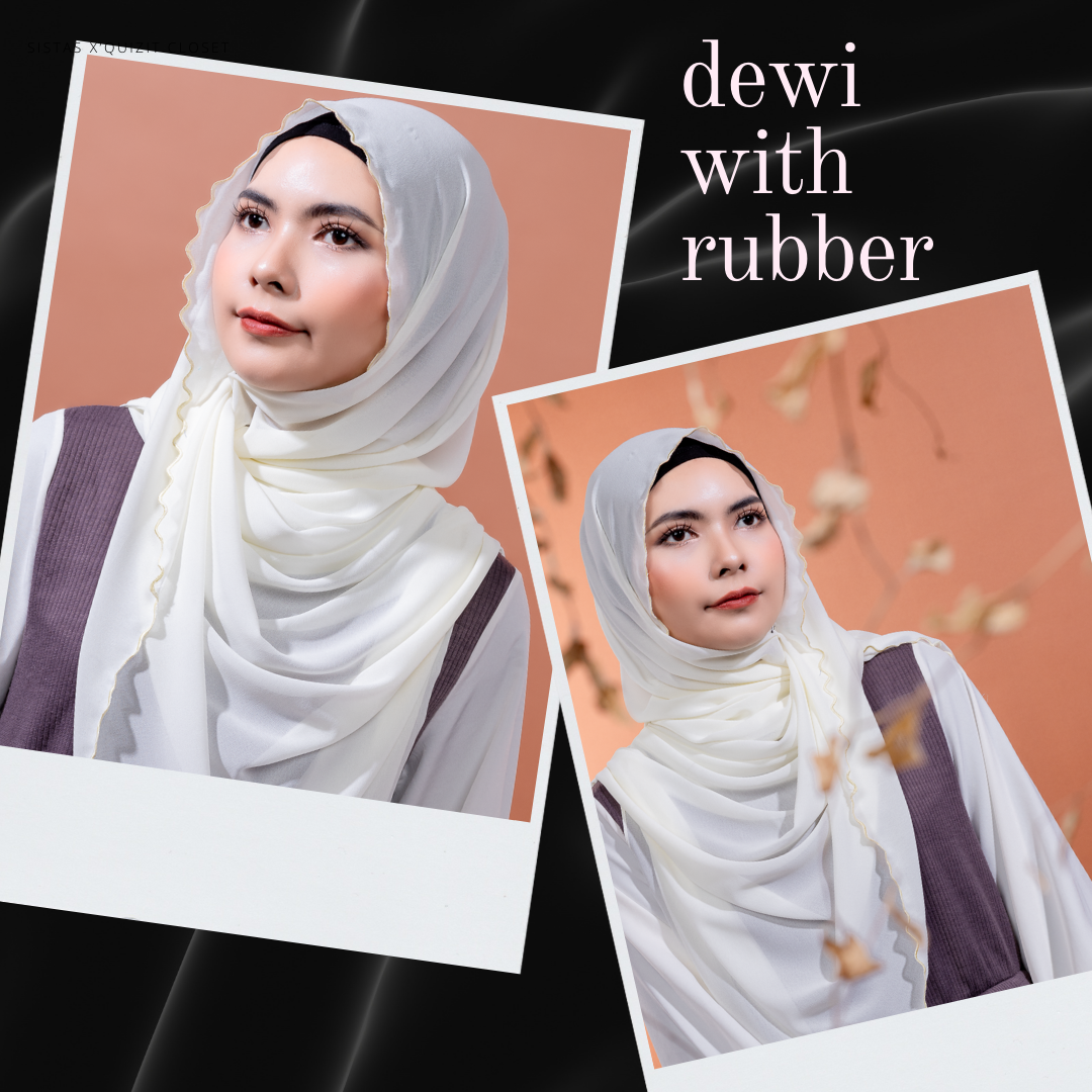Dewi Sulam with Rubber