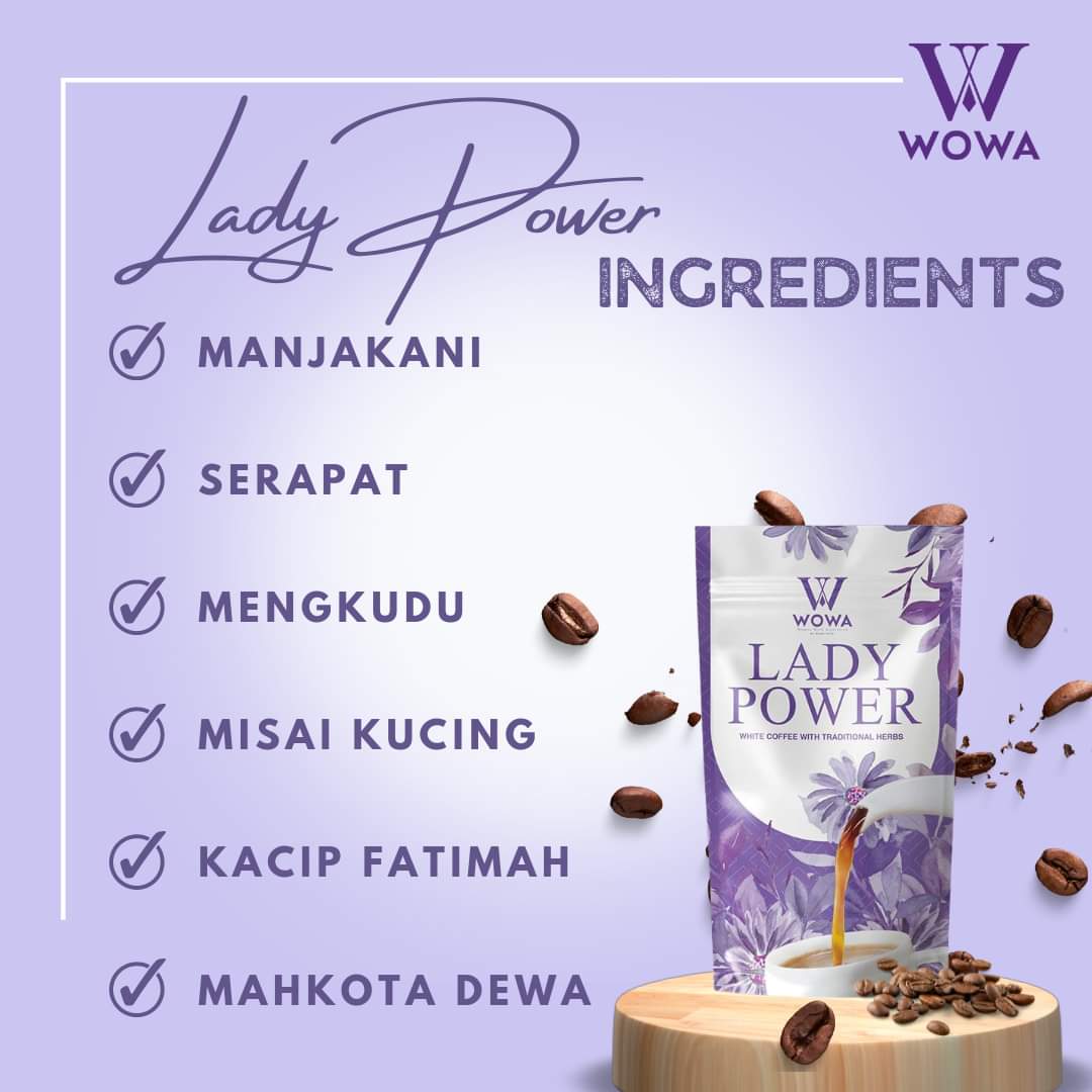 Wowa Lady Power (Herbal Coffee)