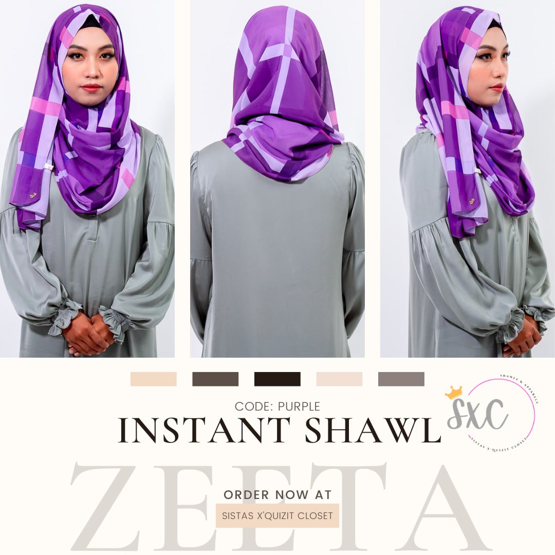 Zeeta Instant Shawl