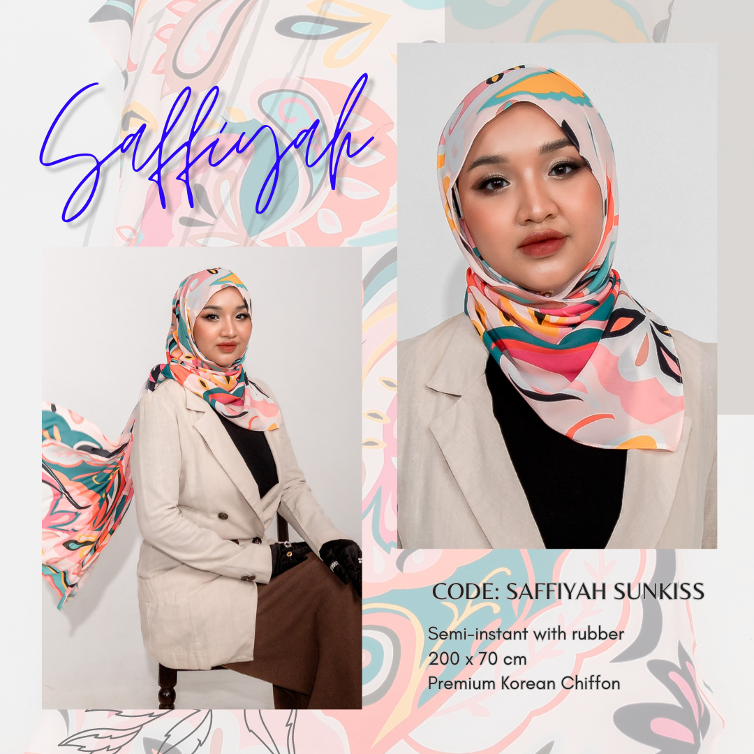 Saffiyah Semi-Instant Shawl