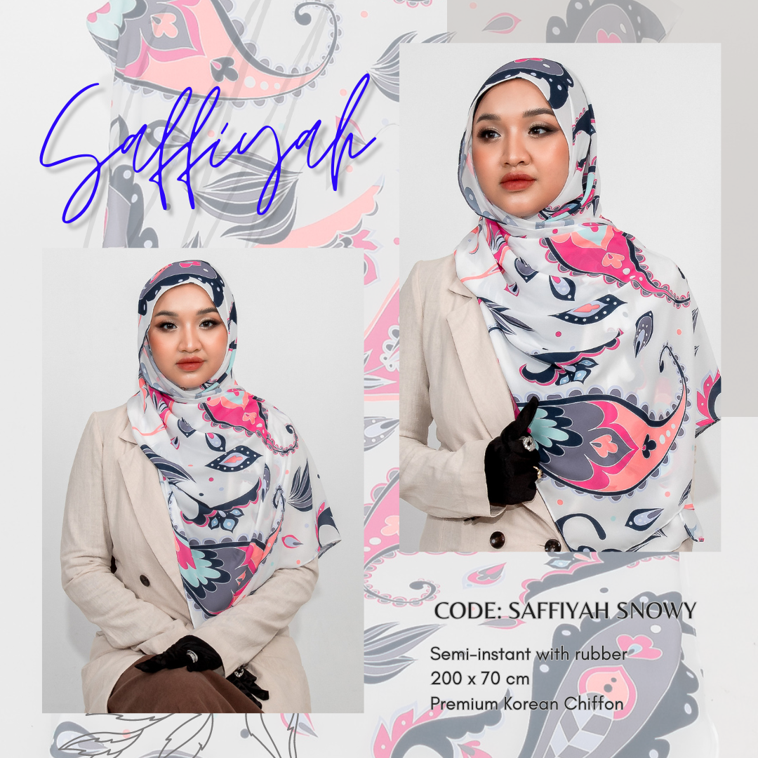 Saffiyah Semi-Instant Shawl