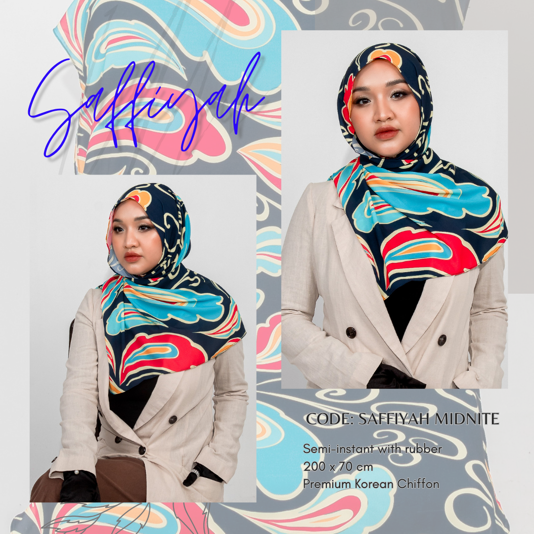 Saffiyah Semi-Instant Shawl