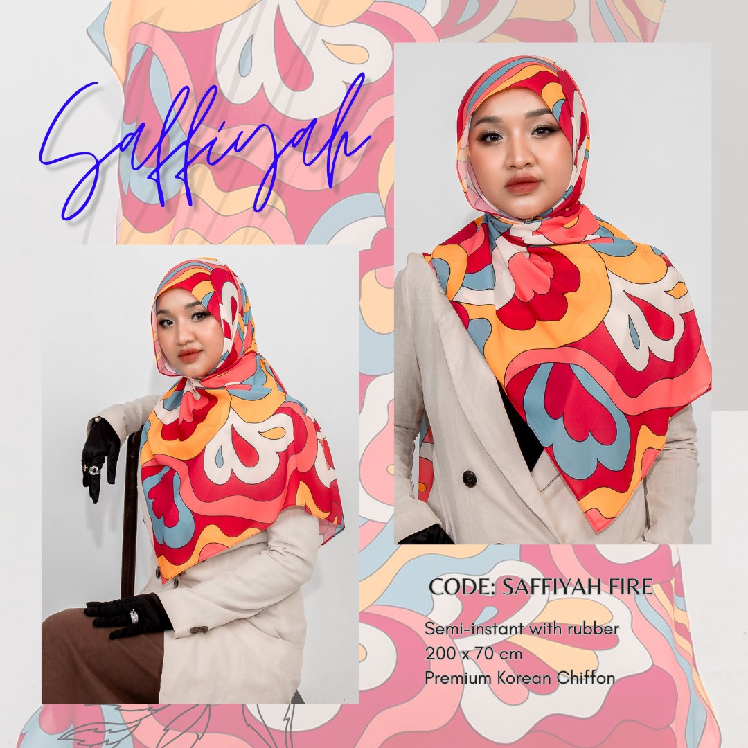 Saffiyah Semi-Instant Shawl