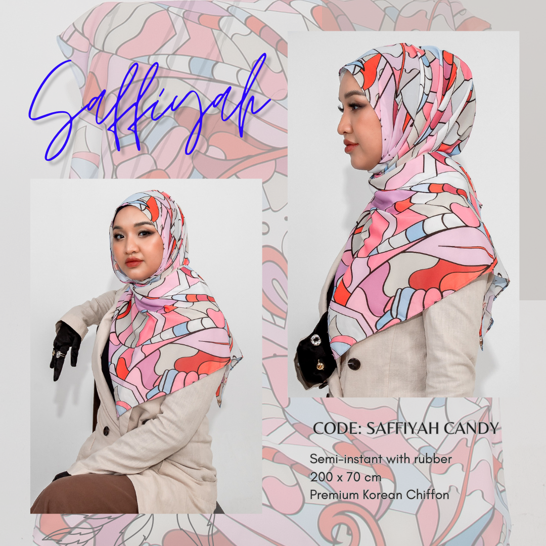 Saffiyah Semi-Instant Shawl