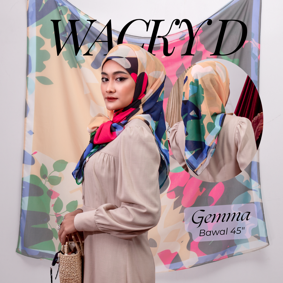 WACKY D BAWAL PREMIUM COTTON VOILE