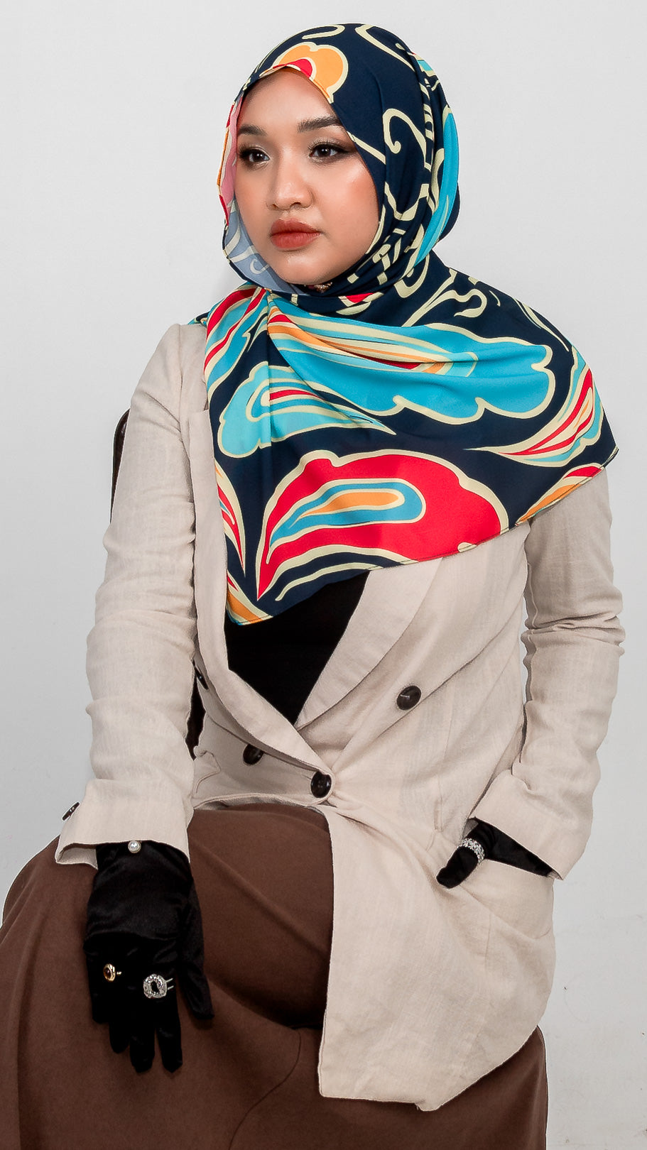 Saffiyah Semi-Instant Shawl