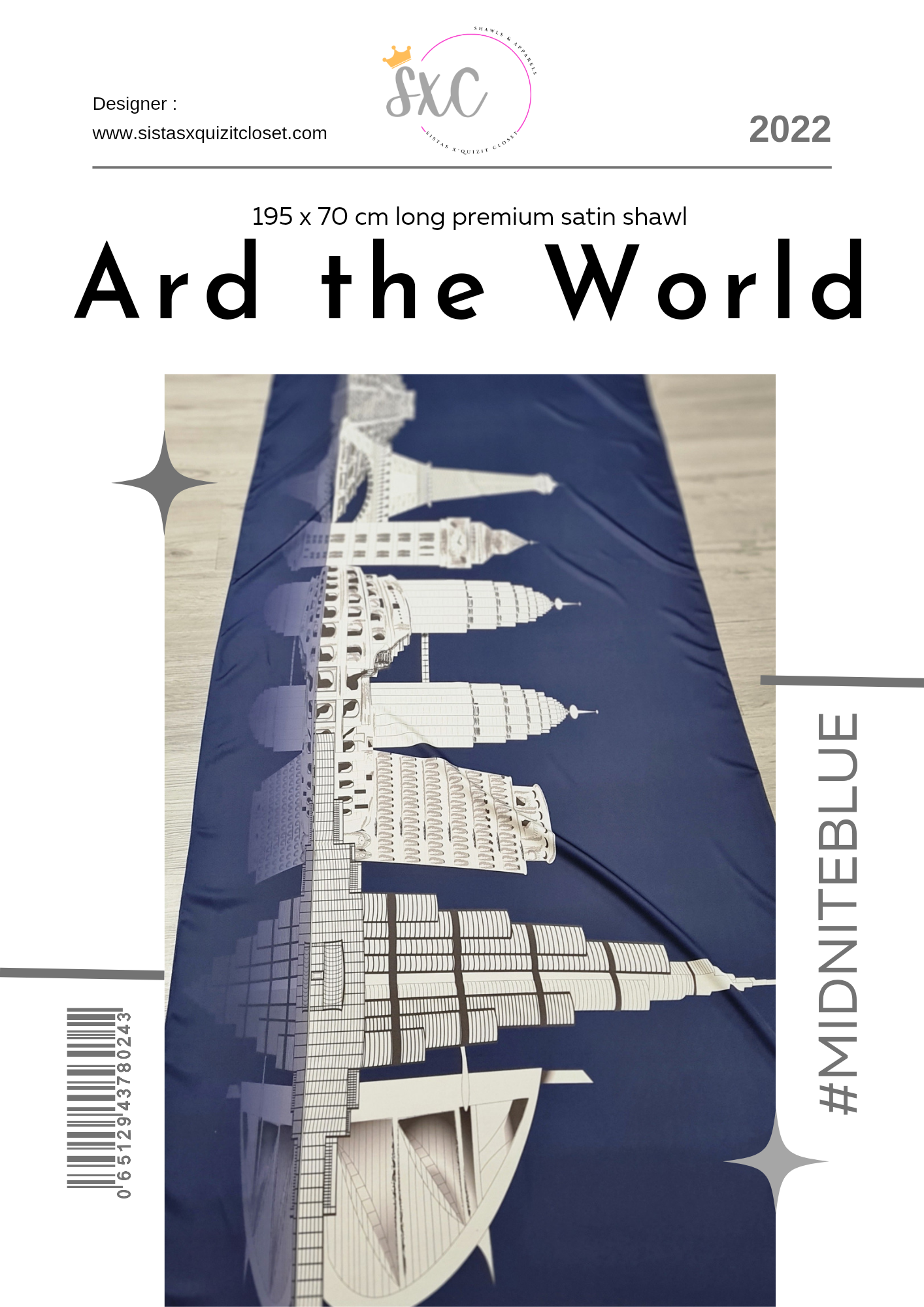 Around The World, Long Shawl