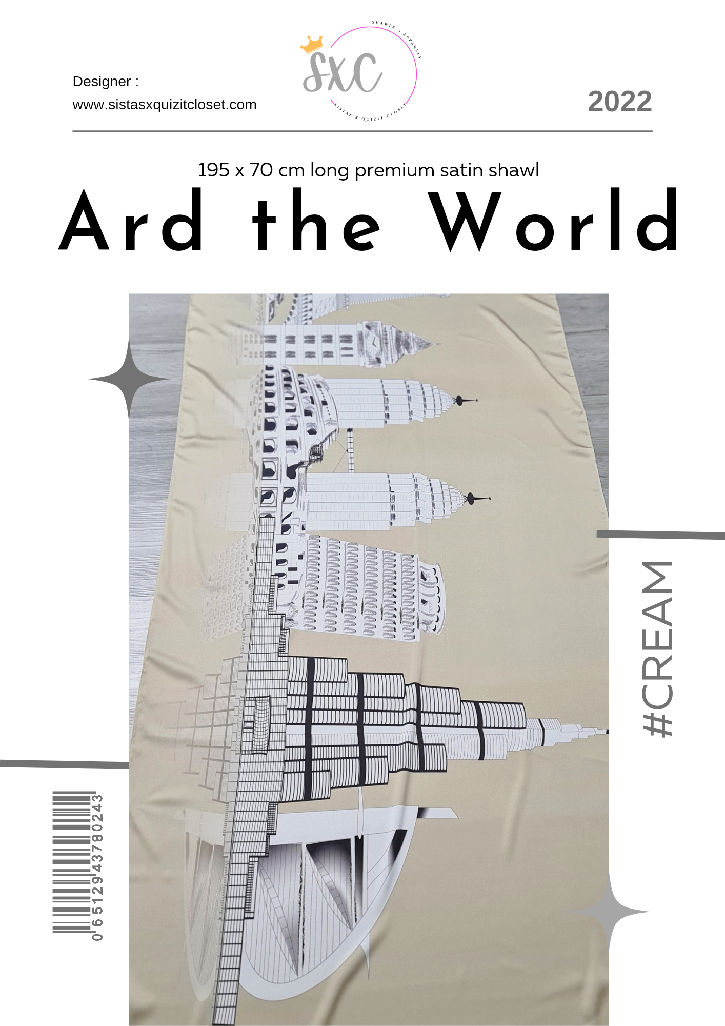 Around The World, Long Shawl