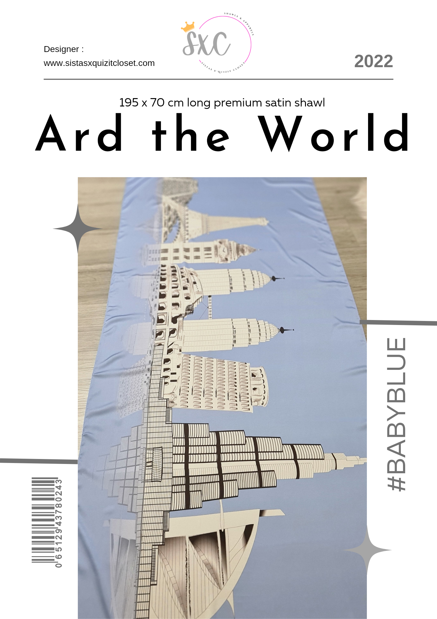 Around The World, Long Shawl