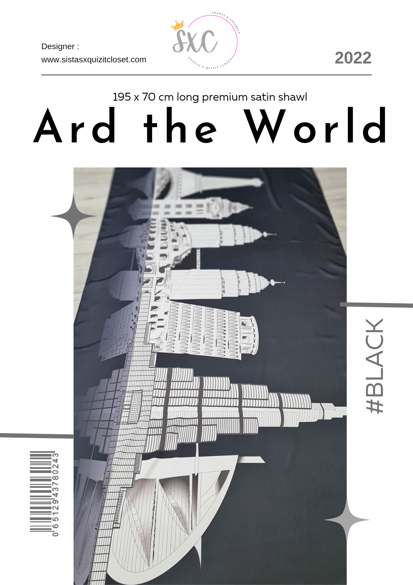 Around The World, Long Shawl