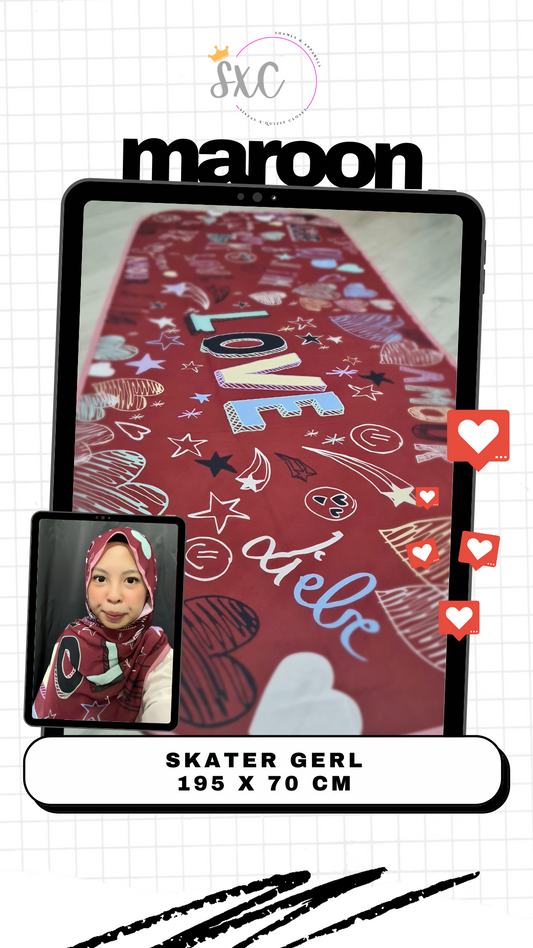 Skater Gerl, Long Shawl