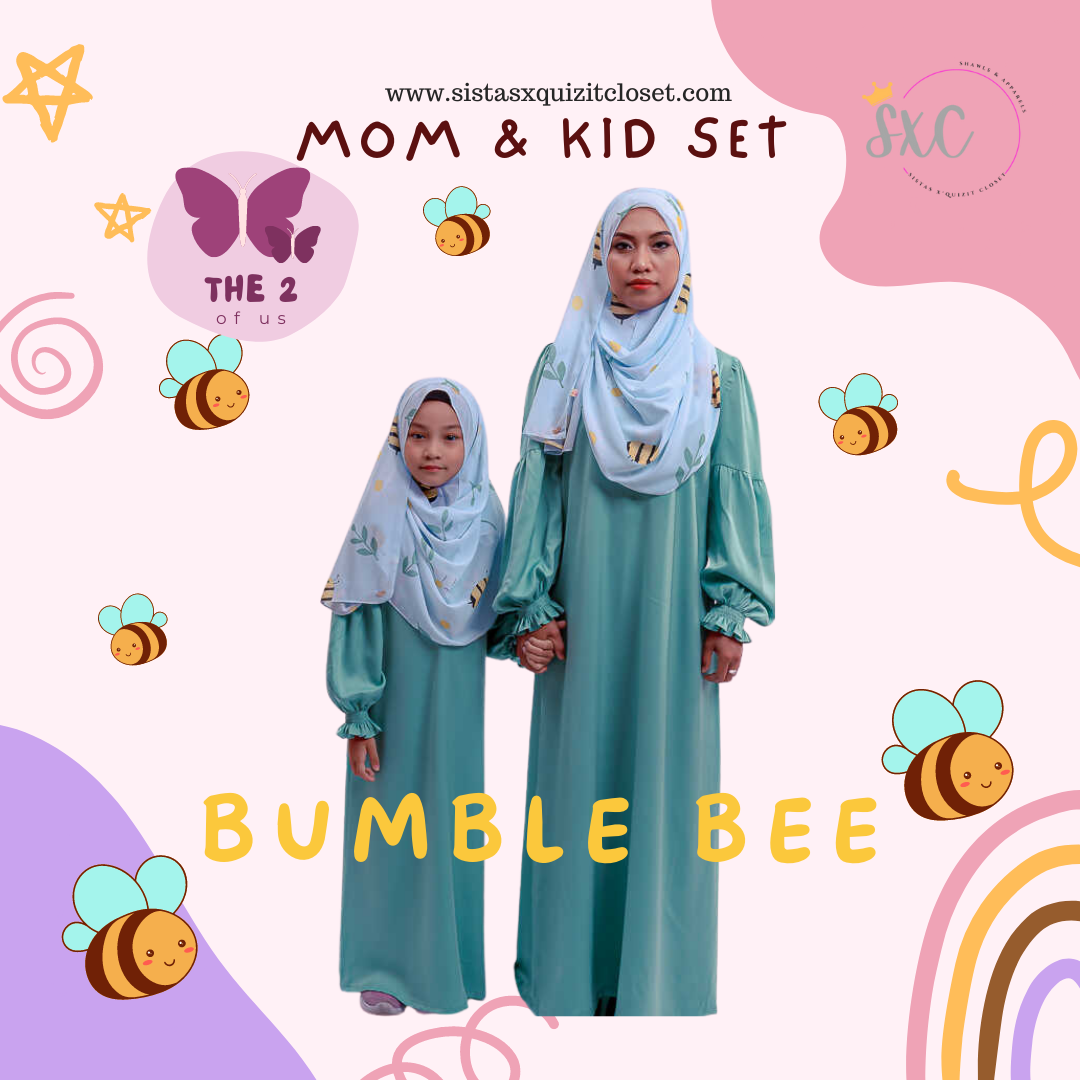 The Two of Us - Mom & Kid Instant Shawl