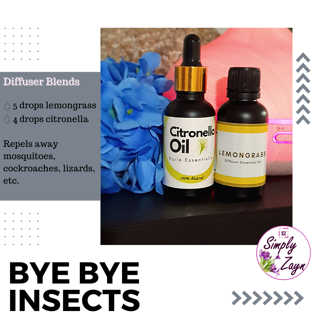 Bye Bye Insects Aromatheraphy Essential Oils