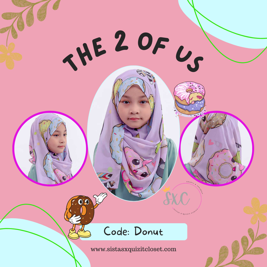 The Two of Us - Mom & Kid Instant Shawl