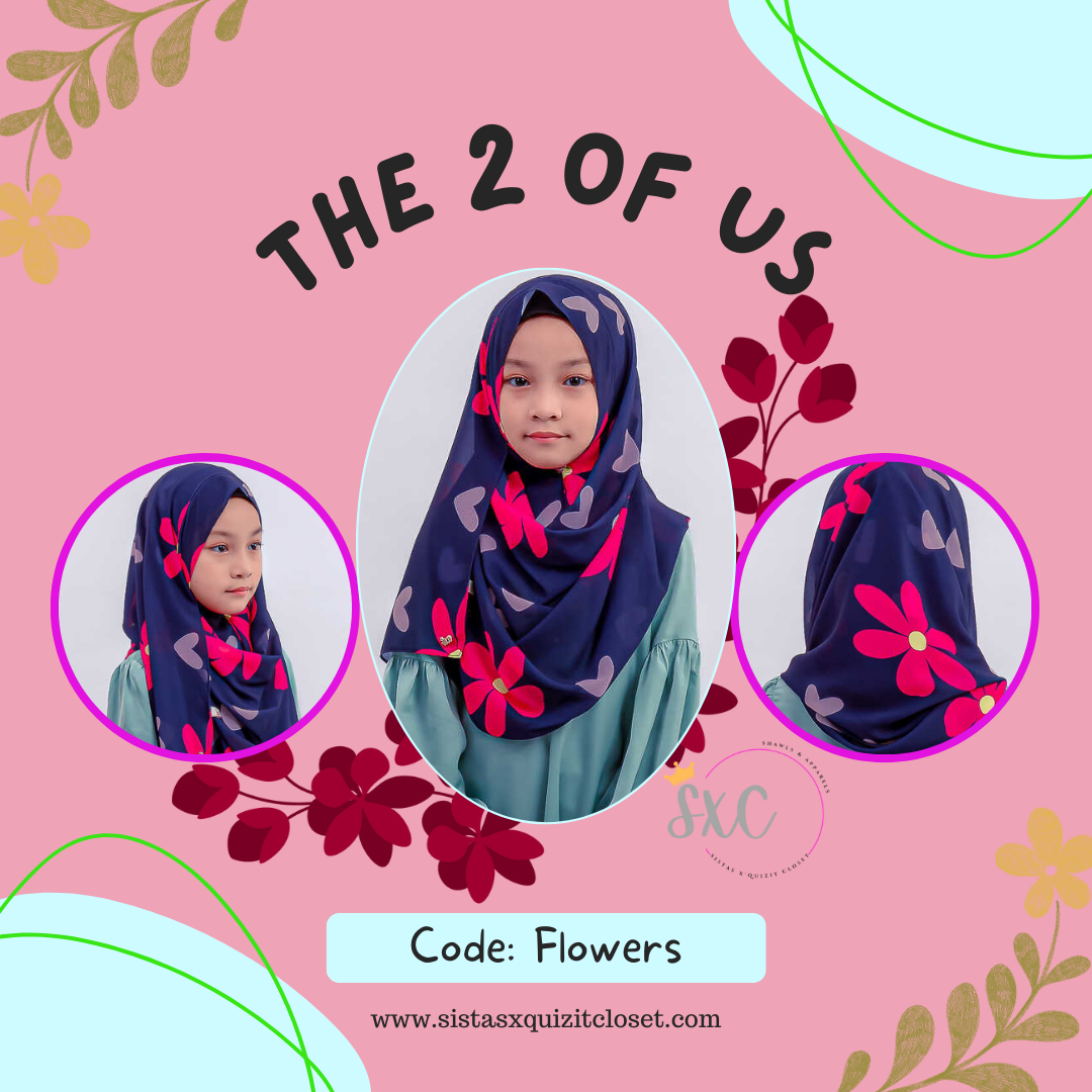 The Two of Us - Mom & Kid Instant Shawl