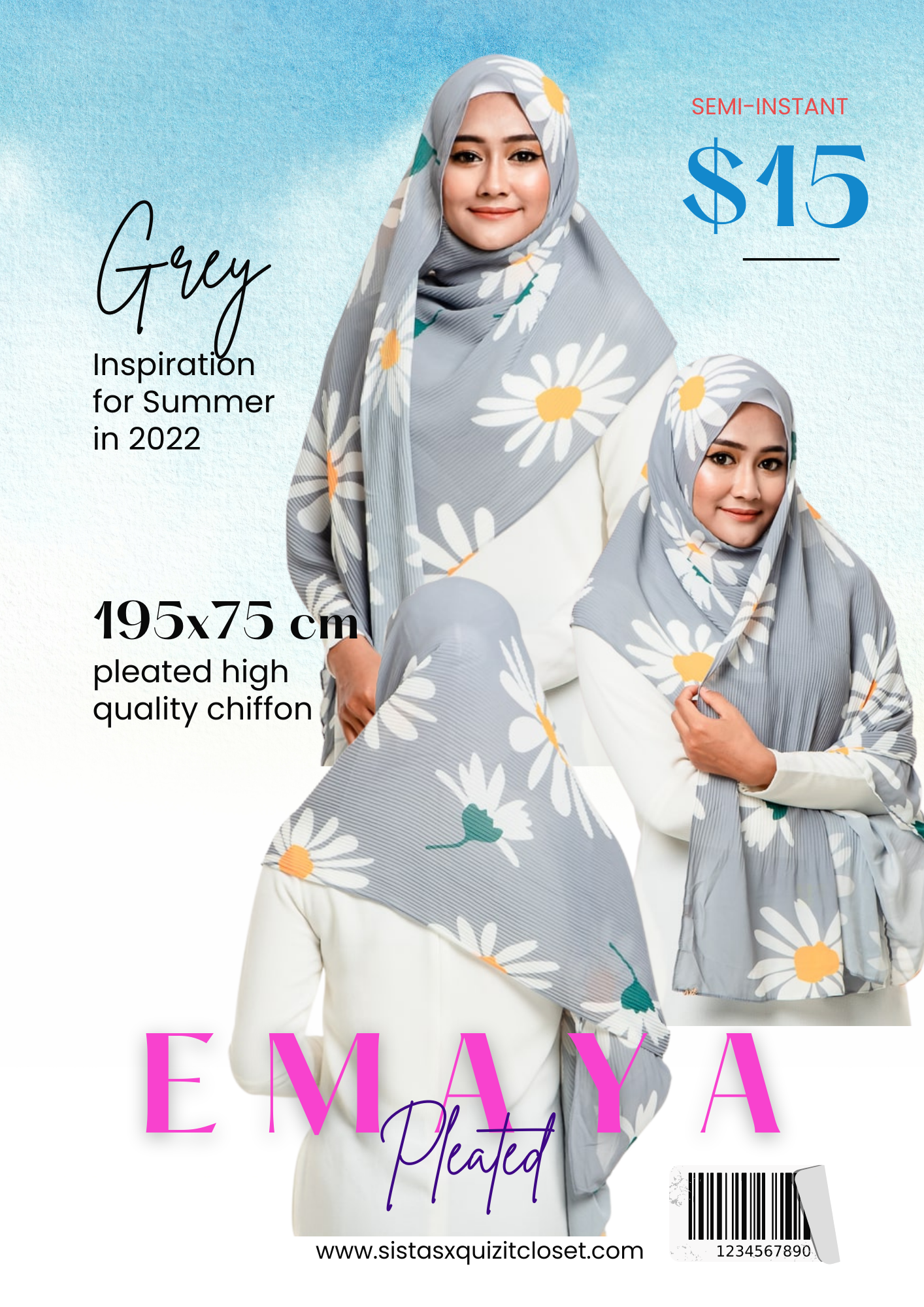 Emaya, Pleated