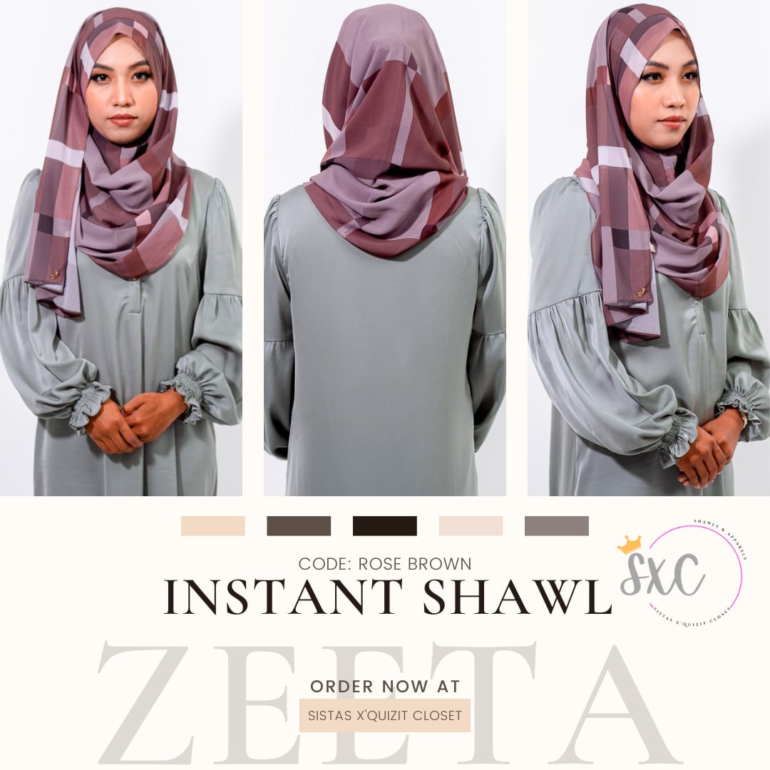 Zeeta Instant Shawl