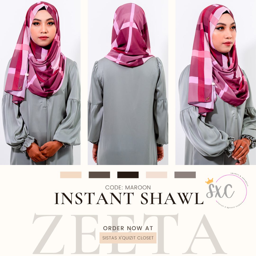 Zeeta Instant Shawl