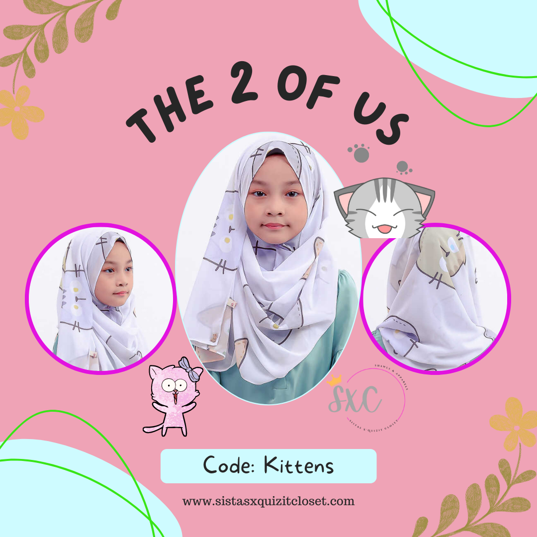 The Two of Us - Mom & Kid Instant Shawl