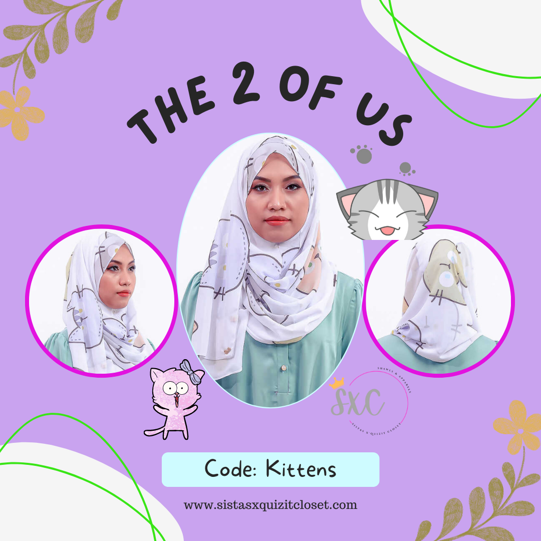 The Two of Us - Mom & Kid Instant Shawl