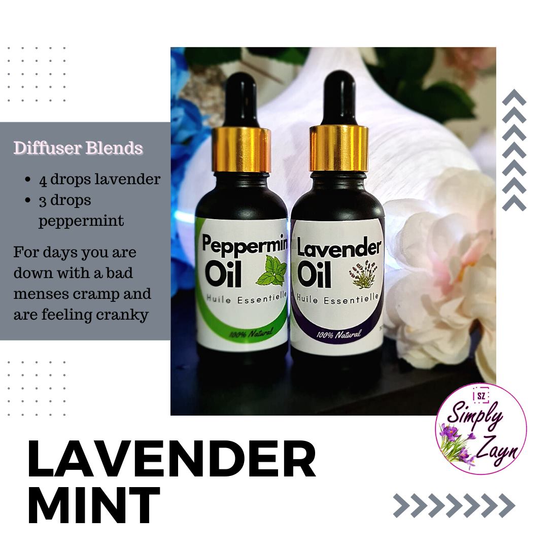 Lavender Mint Aromatherapy Essential Oils