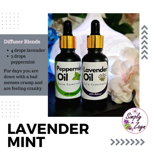 Lavender Mint Aromatherapy Essential Oils