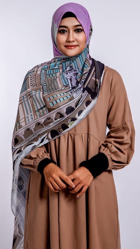 Mekkah City, Long Shawl