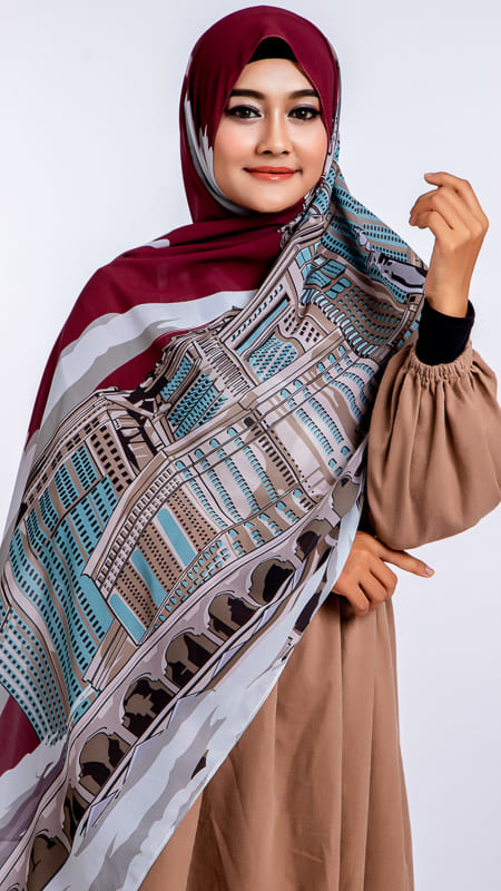 Mekkah City, Long Shawl