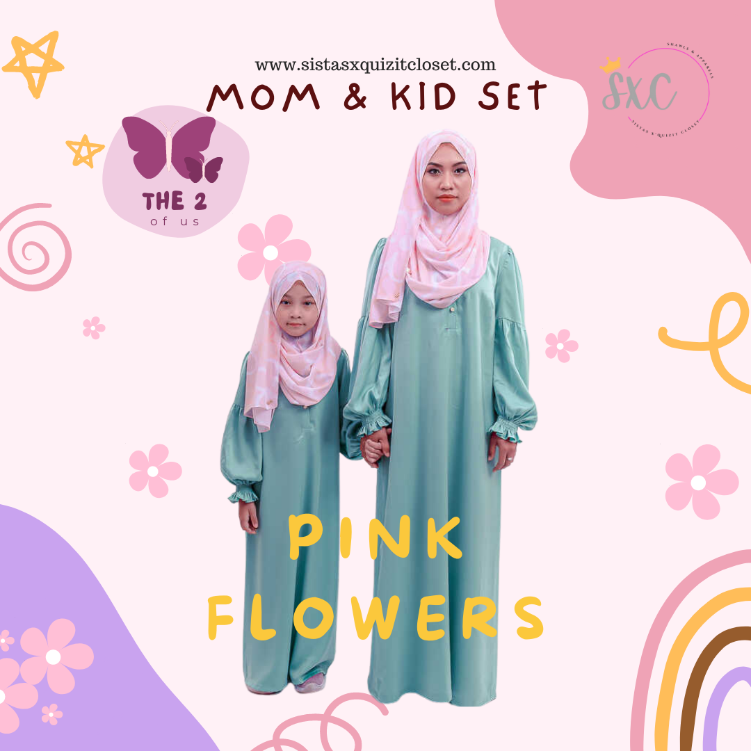 The Two of Us - Mom & Kid Instant Shawl