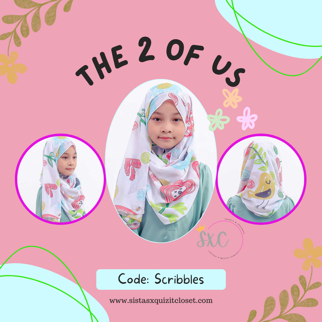 The Two of Us - Mom & Kid Instant Shawl