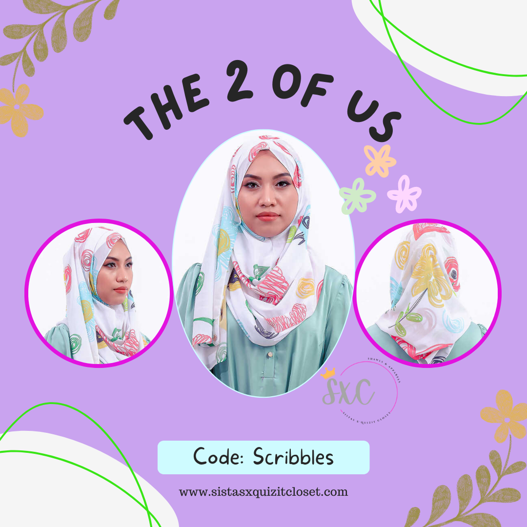 The Two of Us - Mom & Kid Instant Shawl